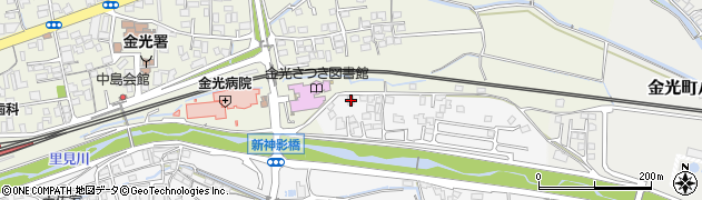 岡山県浅口市金光町大谷2488周辺の地図