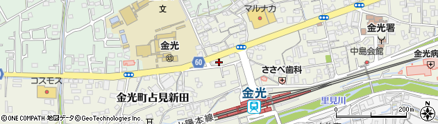 岡山県浅口市金光町占見新田481周辺の地図
