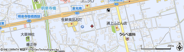 広島県福山市駅家町倉光154周辺の地図