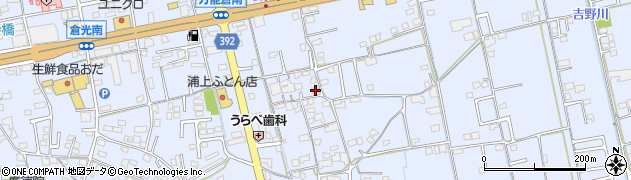 広島県福山市駅家町万能倉1218周辺の地図
