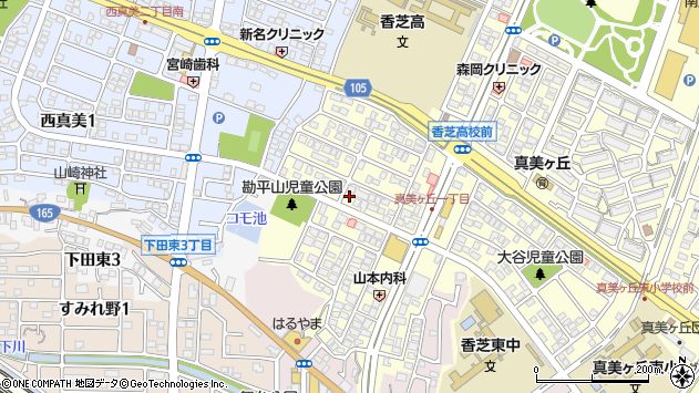 〒639-0223 奈良県香芝市真美ケ丘の地図
