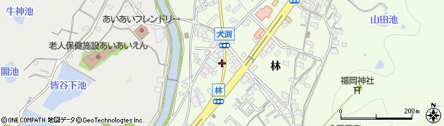 岡山県倉敷市林453周辺の地図