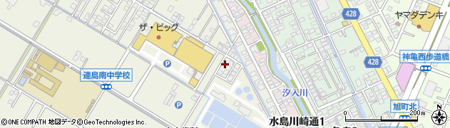 岡山県倉敷市連島町鶴新田1153周辺の地図