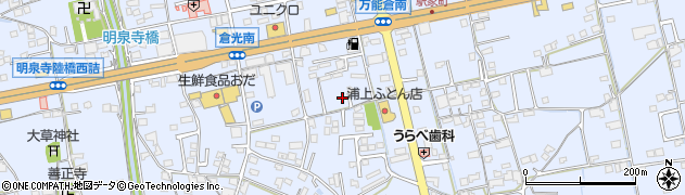 広島県福山市駅家町倉光2周辺の地図