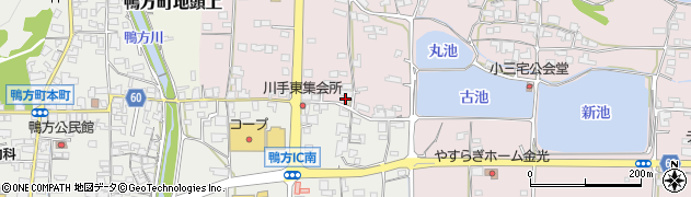 岡山県浅口市鴨方町益坂1417周辺の地図