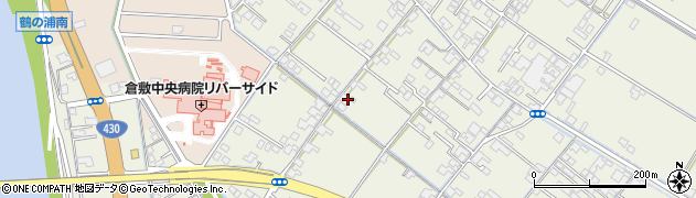 岡山県倉敷市連島町鶴新田328周辺の地図