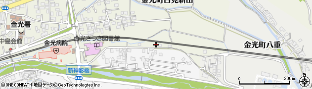 岡山県浅口市金光町占見新田791-56周辺の地図
