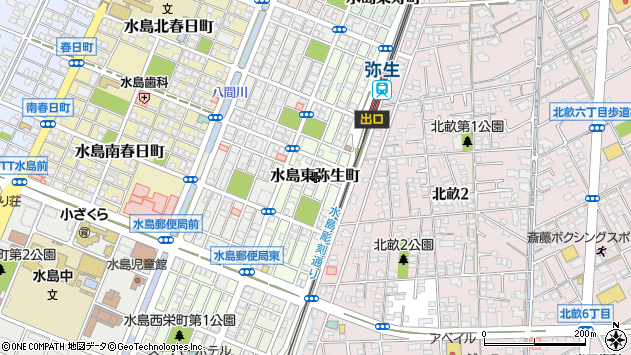 〒712-8035 岡山県倉敷市水島東弥生町の地図