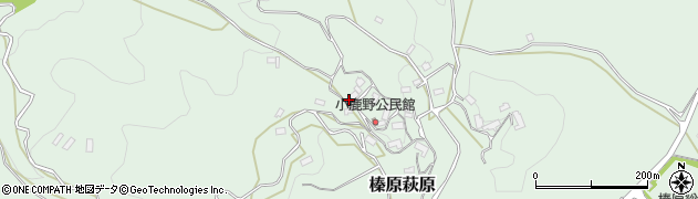 奈良県宇陀市榛原萩原1253周辺の地図