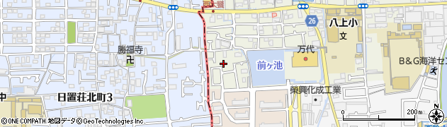 大阪府堺市美原区大饗354周辺の地図
