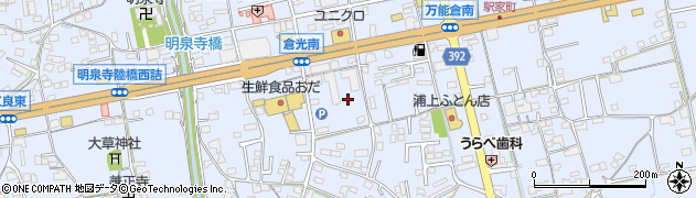 広島県福山市駅家町倉光152周辺の地図