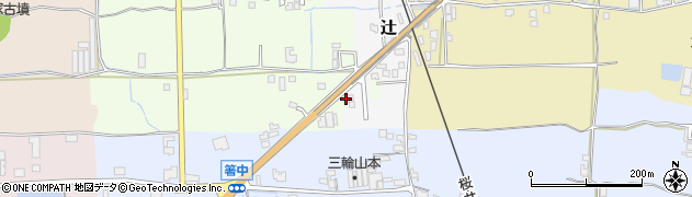 奈良県桜井市太田2周辺の地図