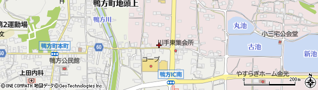 岡山県浅口市鴨方町益坂1404周辺の地図