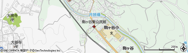 駒ヶ谷東公民館周辺の地図