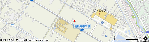 岡山県倉敷市連島町鶴新田1240周辺の地図