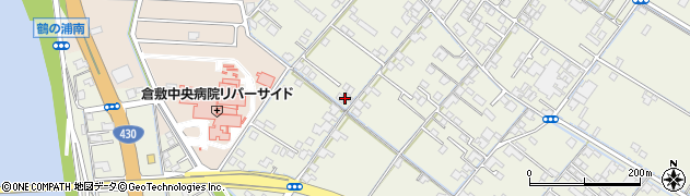 岡山県倉敷市連島町鶴新田264周辺の地図