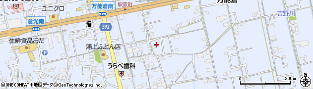 広島県福山市駅家町万能倉1136周辺の地図