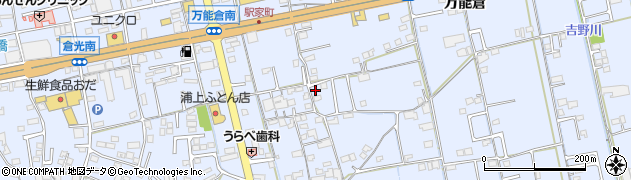 広島県福山市駅家町万能倉1134周辺の地図