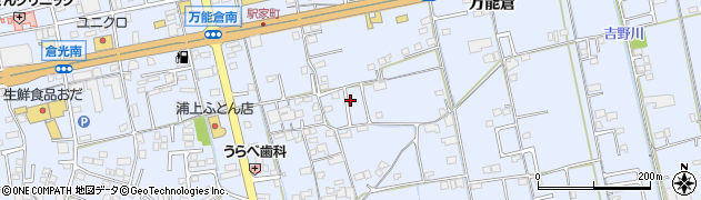 広島県福山市駅家町万能倉1137周辺の地図