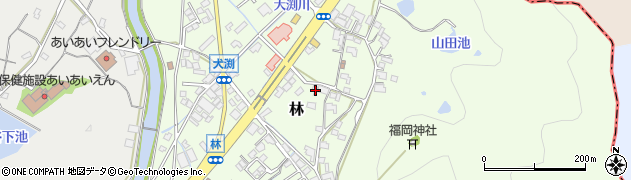 岡山県倉敷市林372周辺の地図