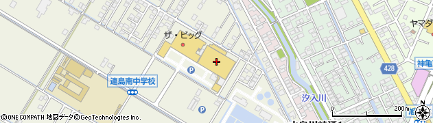 ホームセンターコーナン連島店周辺の地図