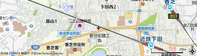 株式会社外装専科　奈良営業所周辺の地図