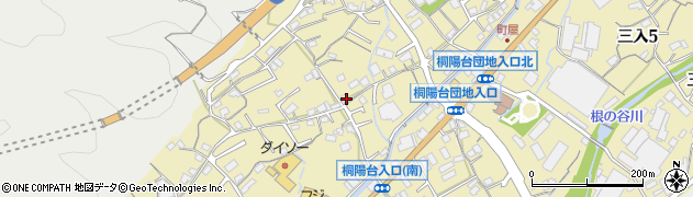 広島県広島市安佐北区三入周辺の地図