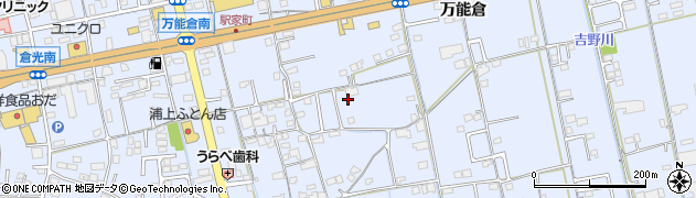 広島県福山市駅家町万能倉883周辺の地図