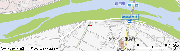 広島県福山市芦田町福田233周辺の地図