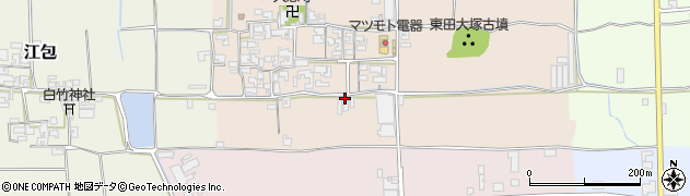 奈良県桜井市東田27周辺の地図