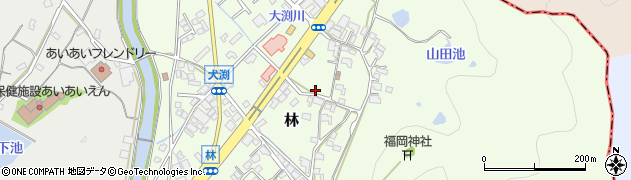 岡山県倉敷市林368周辺の地図
