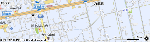 広島県福山市駅家町万能倉885周辺の地図