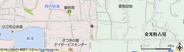 岡山県浅口市金光町地頭下866周辺の地図