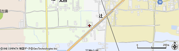 奈良県桜井市太田97周辺の地図