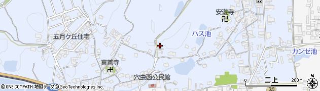 奈良県香芝市穴虫3348周辺の地図