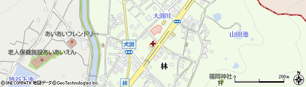 岡山県倉敷市林348周辺の地図
