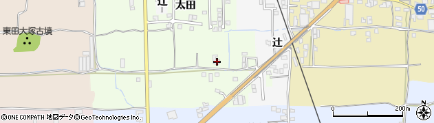 奈良県桜井市太田86周辺の地図
