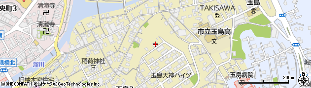 岡山県倉敷市玉島2丁目周辺の地図
