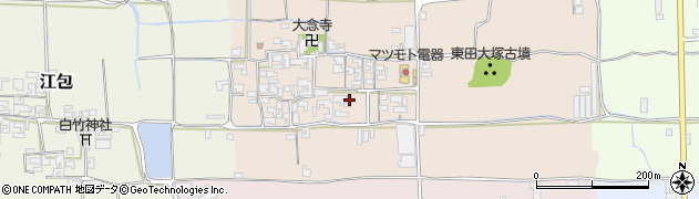 奈良県桜井市東田109周辺の地図