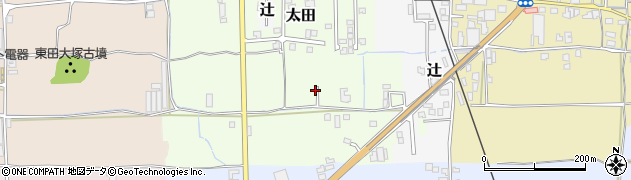 奈良県桜井市太田78周辺の地図
