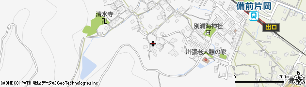 岡山県岡山市南区川張1028周辺の地図