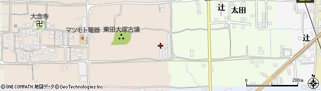 奈良県桜井市東田173周辺の地図