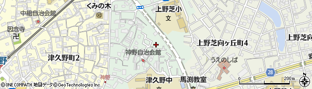 大阪府堺市西区神野町2丁周辺の地図