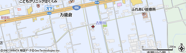 広島県福山市駅家町万能倉499周辺の地図