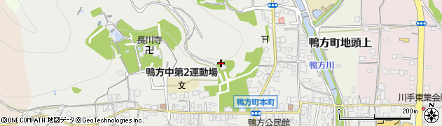 鴨神社周辺の地図