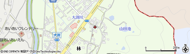 岡山県倉敷市林116周辺の地図