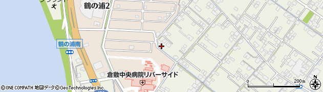 岡山県倉敷市連島町鶴新田202周辺の地図