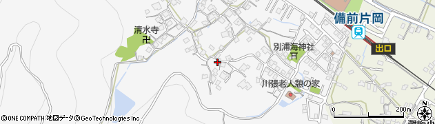 岡山県岡山市南区川張1032周辺の地図