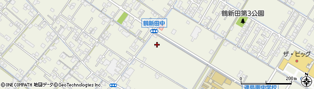 岡山県倉敷市連島町鶴新田1283周辺の地図