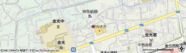 岡山県浅口市金光町占見新田534周辺の地図